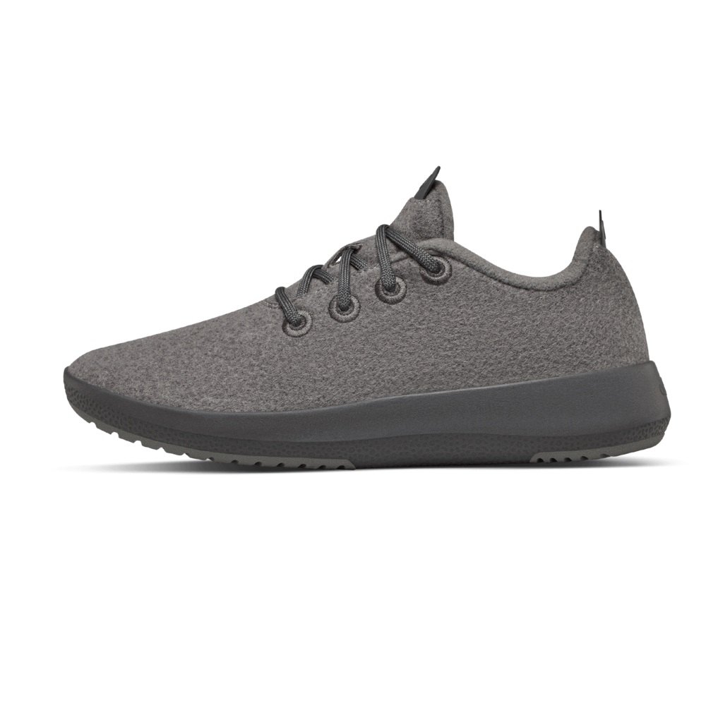 Allbirds Women\'s Sneakers Dark Grey - Wool Runner Mizzles - 19234DFBG